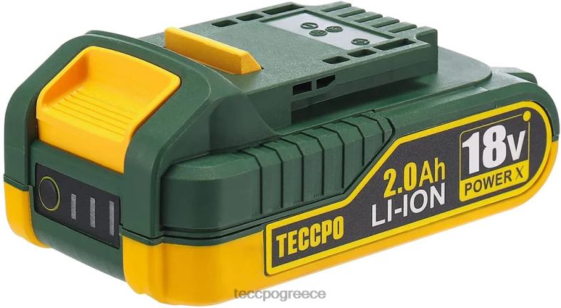 αξεσουάρ TECCPO Επαναφορτιζόμενη μπαταρία ιόντων λιθίου 20/18v max 2,0 ah για όλα τα ασύρματα ηλεκτρικά εργαλεία 20/18v - zpk18hs2000 RHHV66