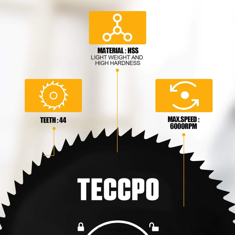 αξεσουάρ TECCPO λεπίδα κυκλικού πριονιού RHHV32