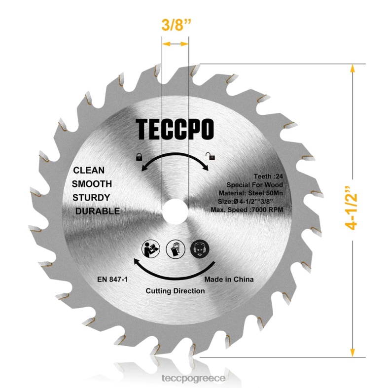 αξεσουάρ TECCPO λεπίδα κυκλικού πριονιού RHHV32